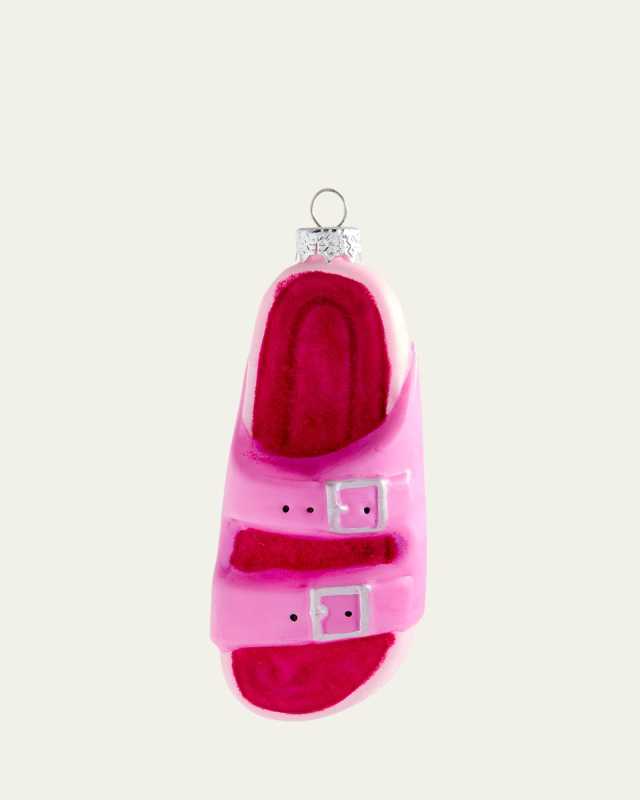 Hipster Pink Sandal Ornament